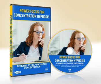 POWER FOCUS for CONCENTRATION HYPNOSIS 2 AUDIO DVD BOX SET